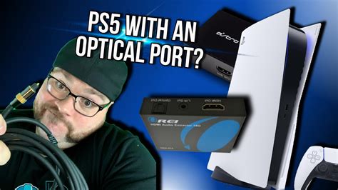 Add a Optical port back on to your PS5! - YouTube