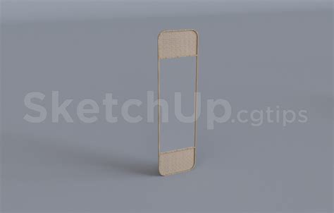 10105. Free Sketchup Mirror Model Download