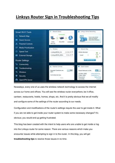 PPT - Linksys Login Troubleshooting Tips PowerPoint Presentation, free download - ID:10243292