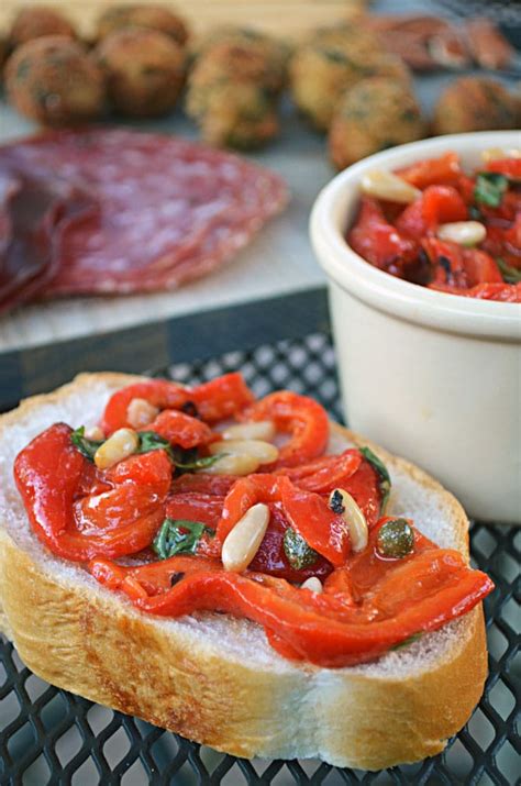 Roasted Red Pepper Salad - Host The Toast