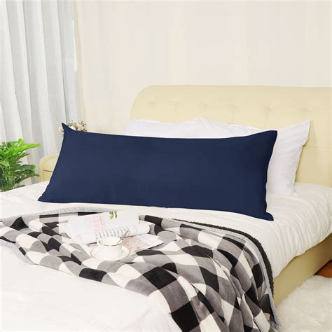 Body Pillow Cover w Zipper Microfiber Bolster Long Pillow Case - Walmart.com