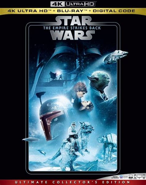 Star Wars: Empire Strikes Back [Includes Digital Copy] [4K Ultra HD Blu ...