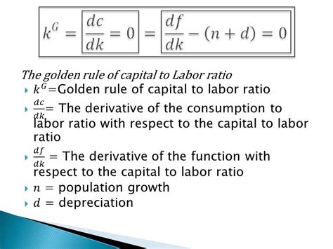 Economics Formulas For Math