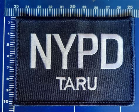 N.Y.P.D. TARU POCKET PATCH - POLICE BADGE EU