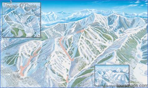 Park City Mountain Resort Map - ToursMaps.com