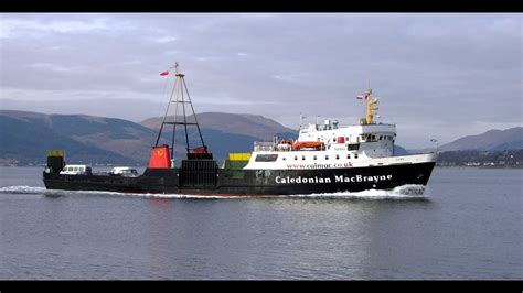 Dunoon Ferry To Gourock 1987 - YouTube