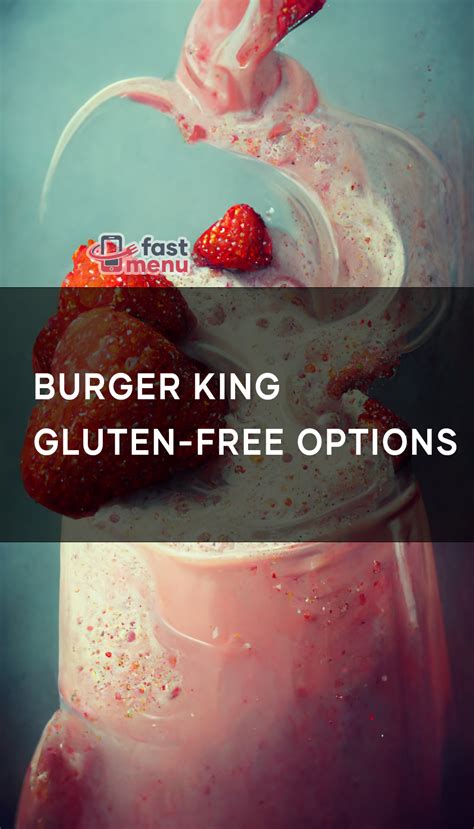 Burger King Gluten-Free Options - Fast Menu
