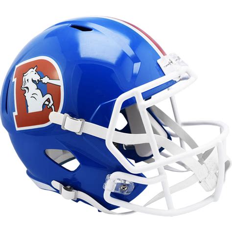 Denver Broncos 1975-96 Throwback Replica Football Helmet – The Speedy Cheetah