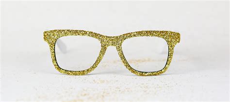 DIY Glittery Frames | Zenni Optical