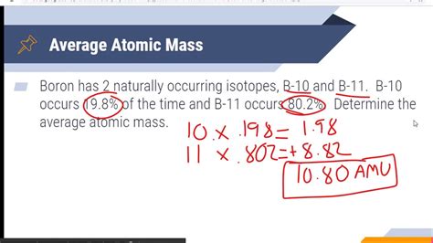 Chemistry II: Video 3-2: AMU and Molar Conversions - YouTube