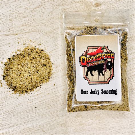 Deer Jerky Seasoning – OkieSpice and Trade Co