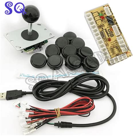 Arcade Joystick DIY Kit Zero Delay Arcade DIY Kit USB Encoder To PC ...