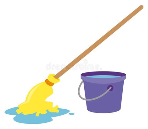 Mop Bucket Clip Art Stock Illustrations – 284 Mop Bucket Clip Art Stock ...