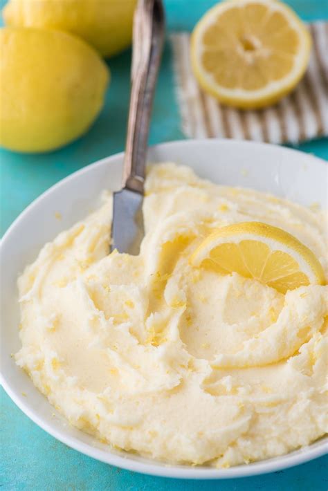 Easy 4 ingredient lemon buttercream frosting is a dessert staple to pair with lemon cake, white ...