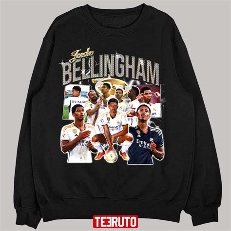 Jude Bellingham Real Madrid Retro Unisex T-Shirt - Teeruto