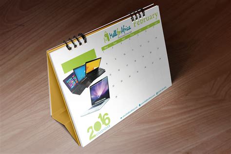 Desk Calendar design on Behance