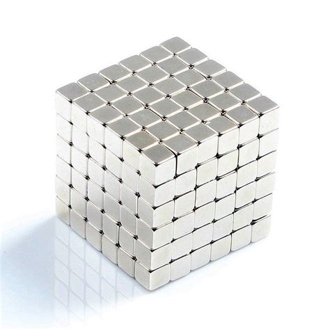 [41% OFF] 2021 Magnetic Cube, Square Permanent Magnet Cube Intellectual Toy (216pcs) In SILVER ...