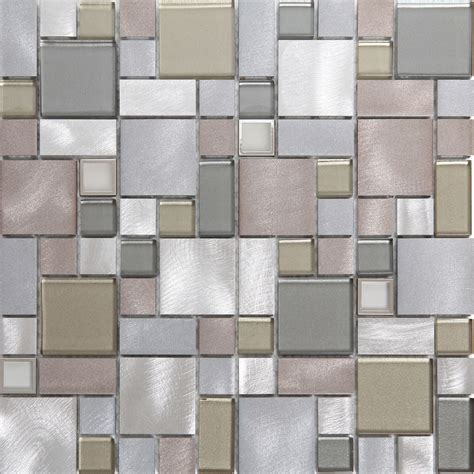 Rovigo Grey Mosaic tile, (L)304mm (W)292mm | Departments | DIY at B&Q