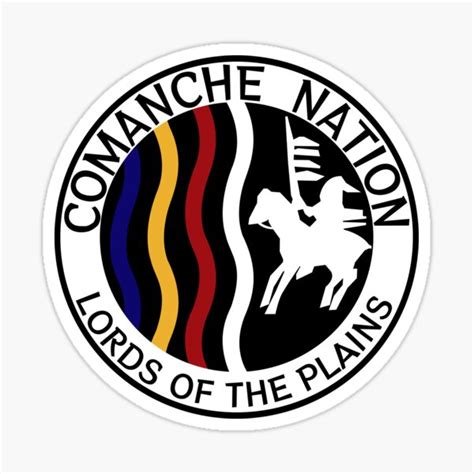 "Comanche Nation Seal" Sticker for Sale by zuen | Redbubble