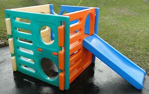 Little Tikes Tykes Cube Climber Slide Gym Large Outdoor Climber P/u Mi ...