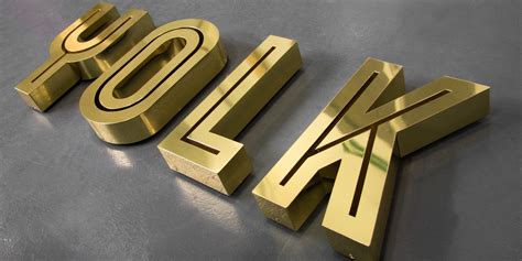 Metal 3D Letters - 3D Sign Makers – Goodwin & Goodwin™ - London Sign Makers | Metal letter signs ...