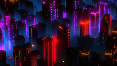 Neon City 4k Wallpapers - Wallpaper Cave