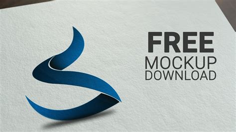 Logo Design PSD Mockup | Download Free Mockup | Download Link - YouTube