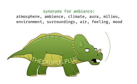 Ambiance Synonyms and Ambiance Antonyms. Similar and opposite words for ...