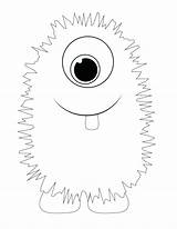 Silly Monster Coloring Pages At GetColoringscom  Free Printable sketch template