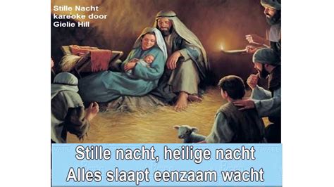 Stille Nacht karaoke met tekst in Vlaams - YouTube