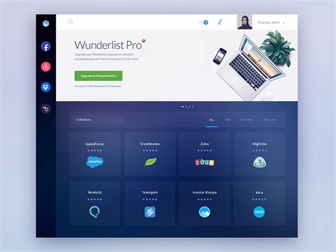 Application list for Desktop app by gleb by Gleb Kuznetsov for ...