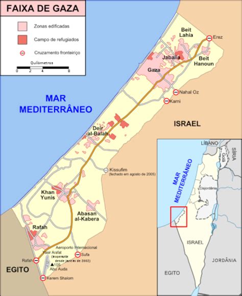 Faixa de Gaza: mapa, história, população, cultura - Brasil Escola