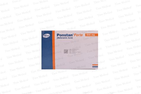 Ponstan Tablet Forte 500mg - Time Medical