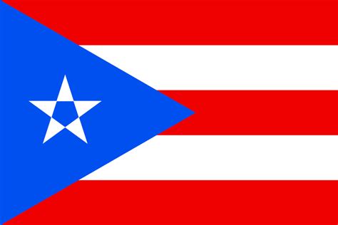 Puerto Rico Flag Vector – Free Download – Flags Web