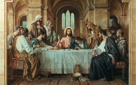 Last Supper, painting, apostles, Jesus, HD wallpaper | Peakpx