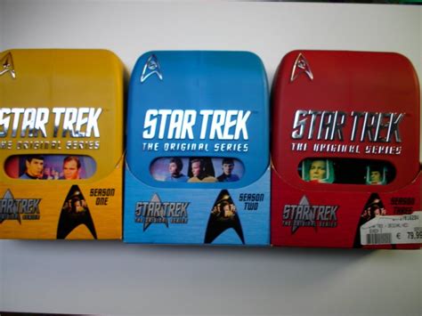 Star Trek: The original series - DVD boxes - Season 1,2,3, - special ...