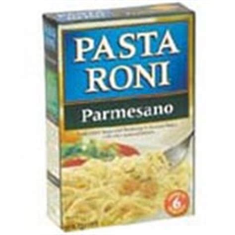 Pasta Roni Pasta Meal, Creamy Parmesano: Calories, Nutrition Analysis & More | Fooducate