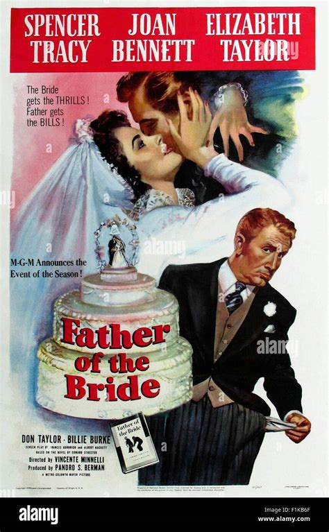 Father of the Bride 001 - Movie Poster Stock Photo - Alamy