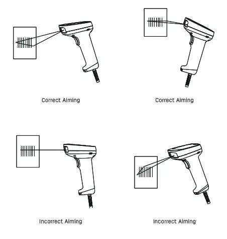 deli E14953W Handheld Barcode Scanner User Manual