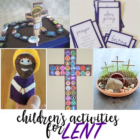 Top Children's Books and Activities for the Lenten Season