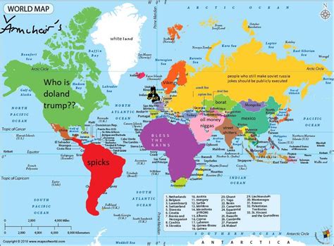 I have managed to make my own world map, based on my own ideologies : r ...