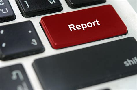 Report keyboard button 2191417 Stock Photo at Vecteezy