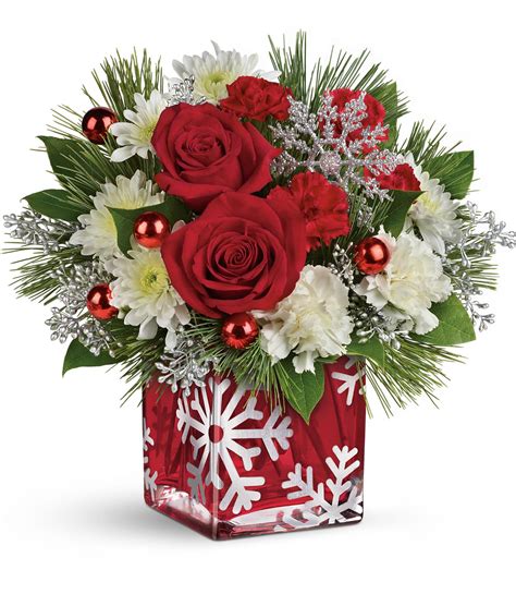 Teleflora's Silver Christmas Bouquet in Inman, KS | Sunshine Blossoms