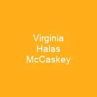 Virginia Halas McCaskey - Shortpedia - condensed info