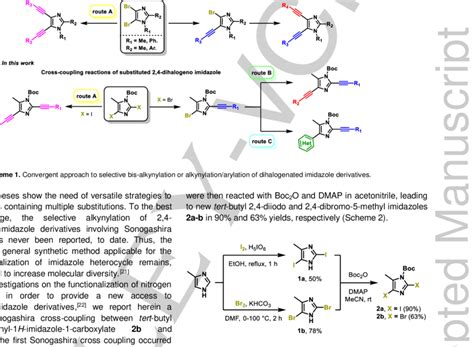 Scheme 2. Synthesis of tert-butyl... | Download Scientific Diagram