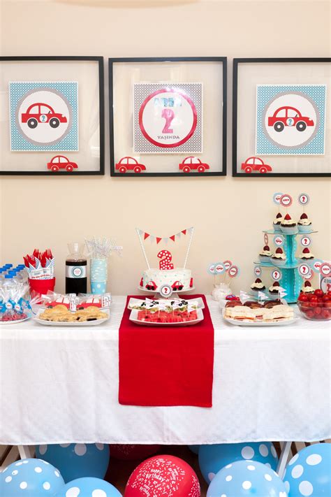 Cars Themed 2nd Birthday Party for Aren - Project Nursery