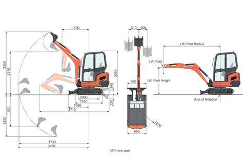 1.5 Ton Mini Excavator • Plant, Tool, Access and Self-Drive Vehicle Hire: Rawstone Hire Ltd ...