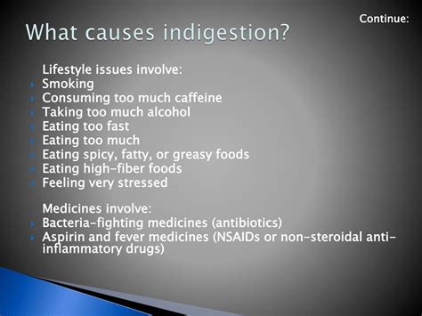 PPT - Indigestion: Causes, Symptoms, Daignosis, Prevention and Treatment PowerPoint Presentation ...