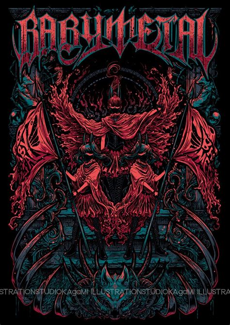 BABYMETAL T-shirt Art Collection [HD] [28 IMAGES] - Album on Imgur ...