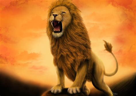 Lion-Aslan by lsandyw on deviantART